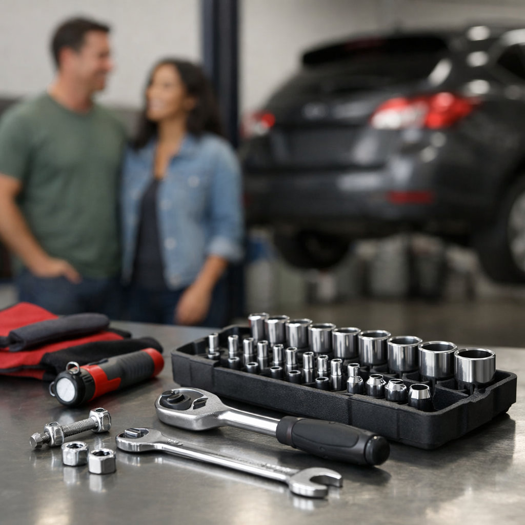 Sam Lee's Auto Repair team demonstrating commitment to honest service and quality workmanship in San Diego